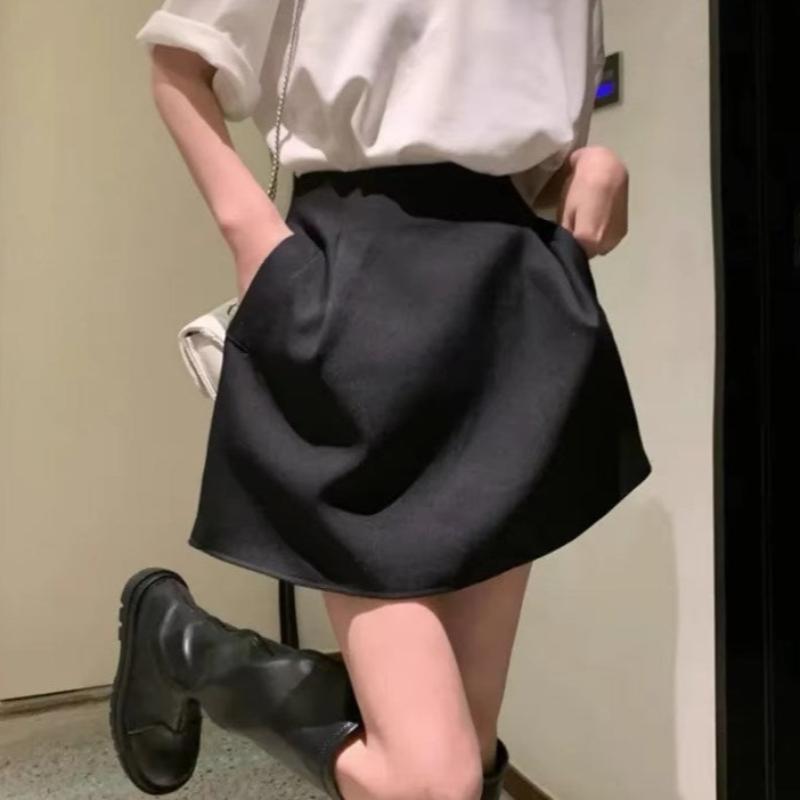 Hnewly Vintage Preppy Style Striped Pleated Skirt Women Y2K Slim Sexy High Waist Korean Style Kawaii Mini Skirts for Girls