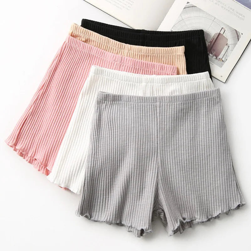 Women Cotton Short Pants Ladies Safety Pants For Dress Panties Skirt Shorts Sexy Female Underwear High-stretch Boxers