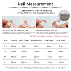 Hnewly 10pcs Aurora Almond Press On Nails Short French Fake Nails Butterfly 3D Design False Nail Full Cover Wearable Manicure Nail Tips