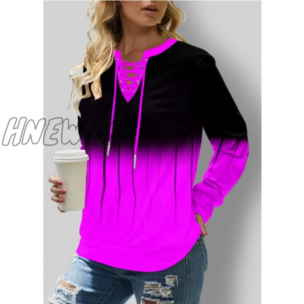 Autumn Winter Women Casual Sweatshirt Hoodi Street Style Loose Draw String Oversized Hoodie Basic