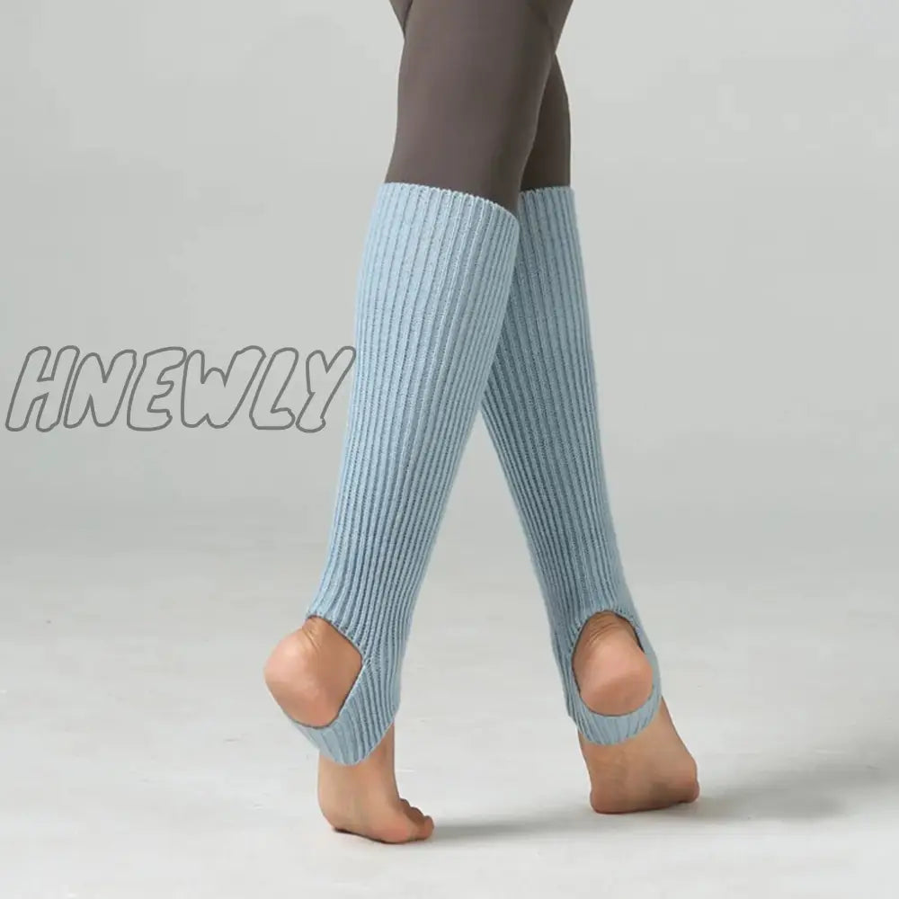 Hnewly 1 Pair Fashion Woman Latin Socks Fitness Dancing Female Wear Exercising Long Section