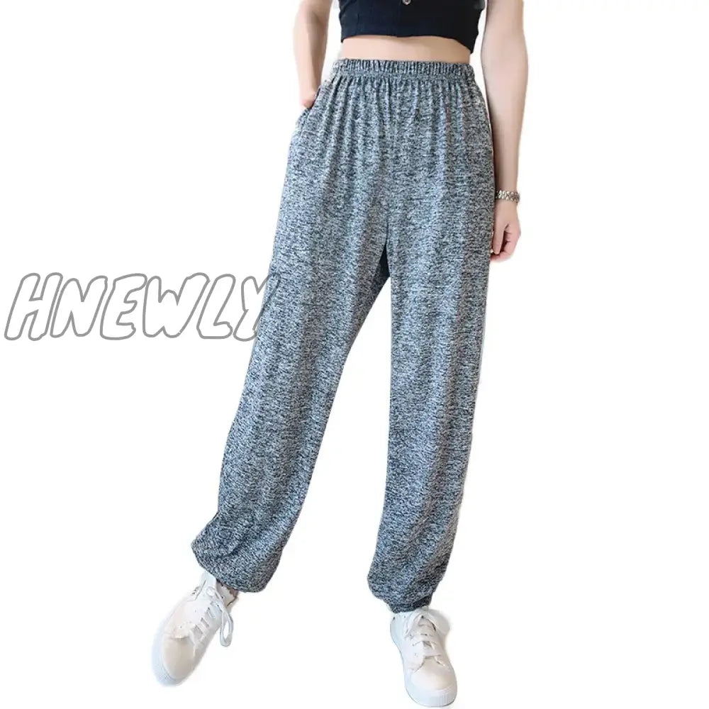 Hnewly 2Xl-7Xl New Knit Cotton Women’s Home Clothes Plus Size Sleepwear Pajamas Pants Female