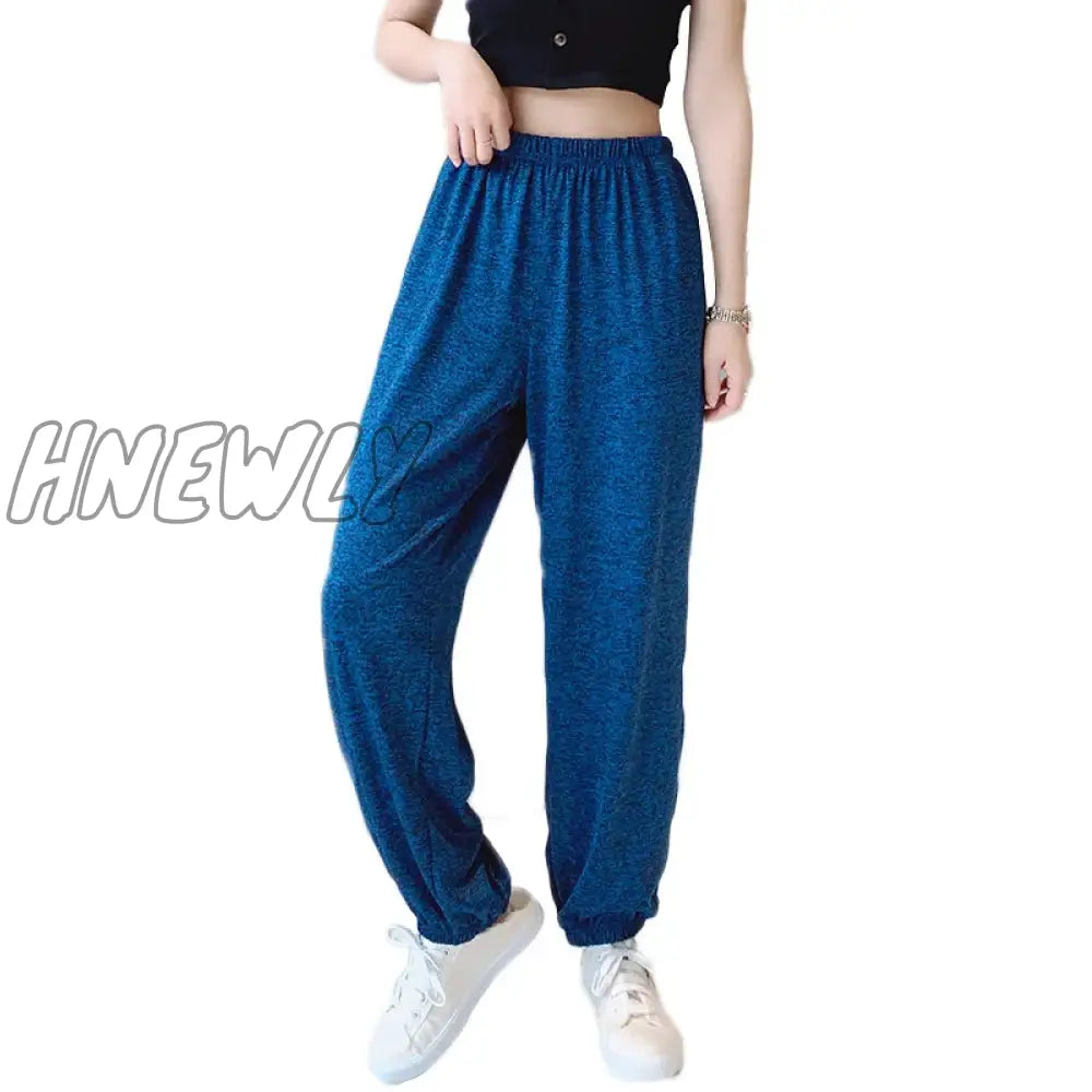 Hnewly 2Xl-7Xl New Knit Cotton Women’s Home Clothes Plus Size Sleepwear Pajamas Pants Female