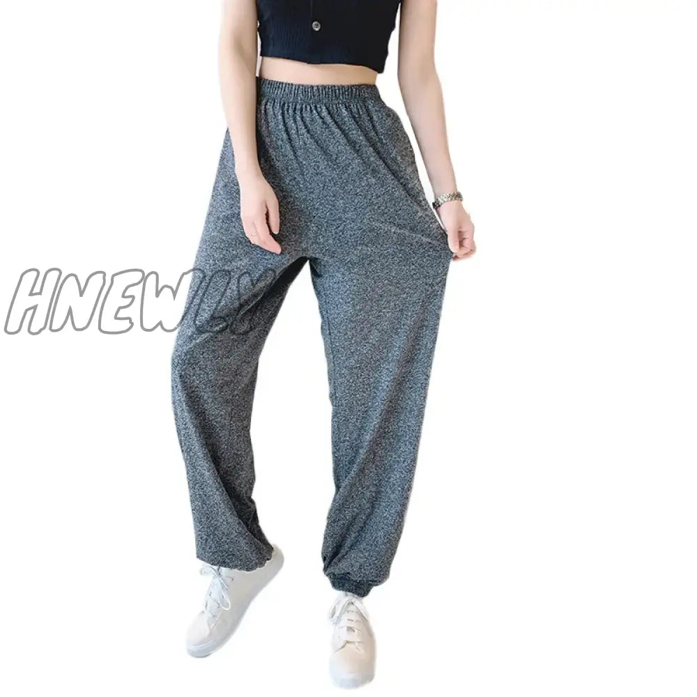 Hnewly 2Xl-7Xl New Knit Cotton Women’s Home Clothes Plus Size Sleepwear Pajamas Pants Female