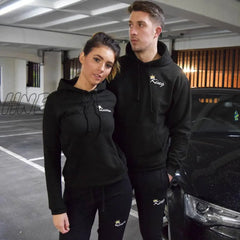 Hnewly Autumn Matching Couple Casual Tracksuits Women Men King Queen Print Hooded Hoodies And Pants