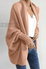 Hnewly - Batwing Sleeve Sweater Cardigan (4 Colors) Tops