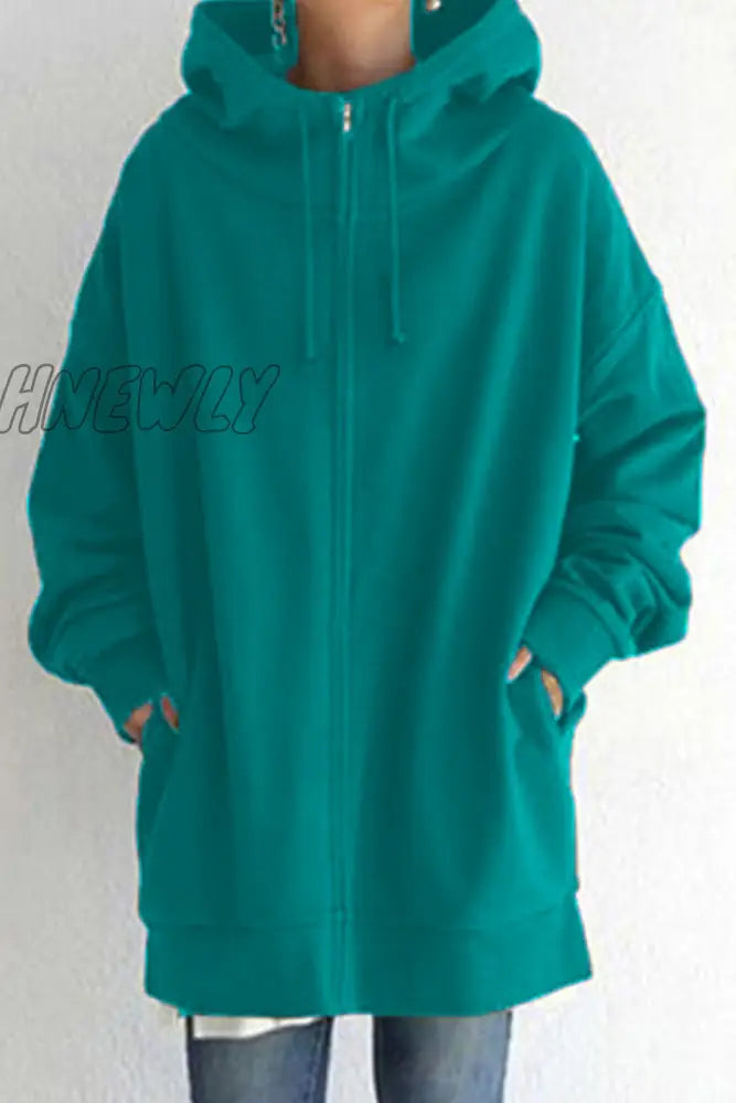 Hnewly - Casual Solid Color Turtleneck Tops(12 Colors) Grass Green / S Tops/Sweats & Hoodies