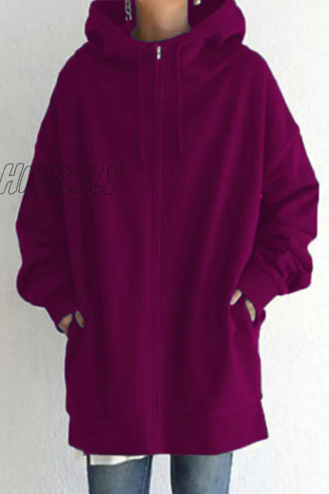 Hnewly - Casual Solid Color Turtleneck Tops(12 Colors) Rose Red / S Tops/Sweats & Hoodies