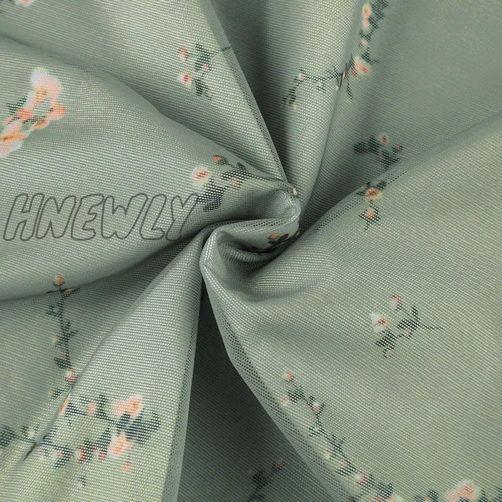 Hnewly Floral Printed Two-Layers New Mini Skirts Harajuku Korean Retro Straight Skirt Women