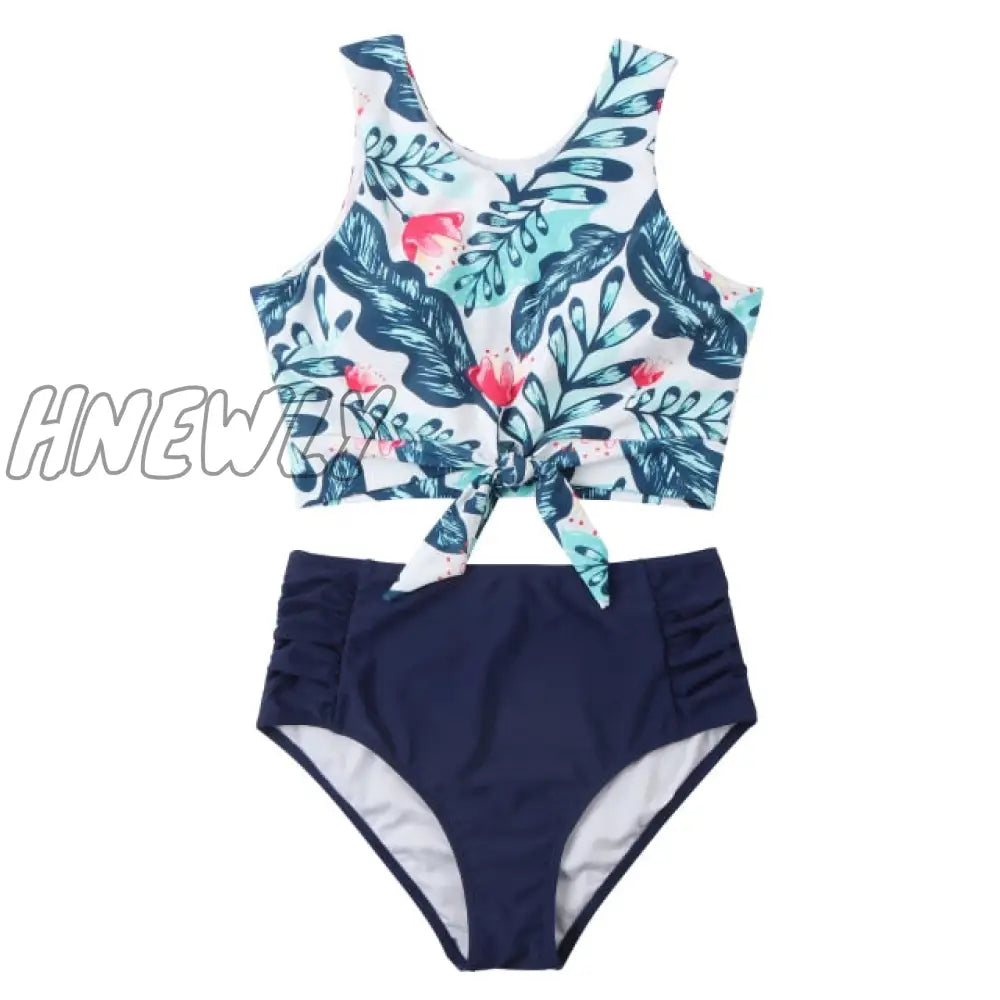 Hnewly High Waisted Swimsuit Bikini Push Up Swimwear Women Sexy Bathing Suit Female Vest Set