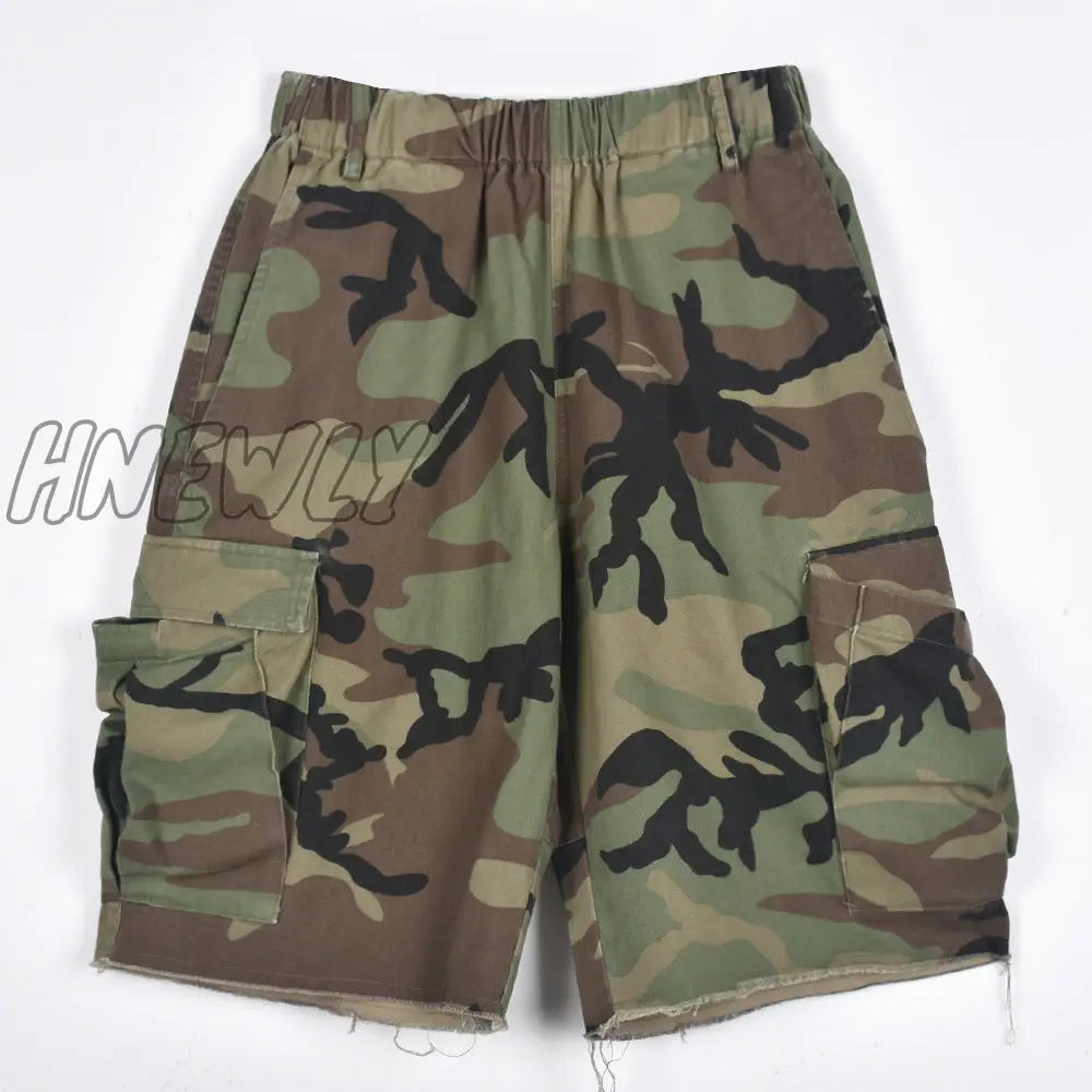 Hnewly New Arrival High Quality Summer Fashion Casual Camouflage Camo Ladies Women Shorts Cargo