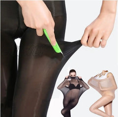 Hnewly Plus Size Super Elastic Tights Women Stockings Body Shaper Pantyhose 30D Stocking Tight Sexy