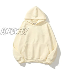 Hnewly Reflective Letter Print Hooded Sweatshirt Women Hoodies Men’s Embroidered Hoodie High