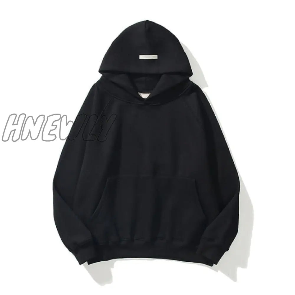 Hnewly Reflective Letter Print Hooded Sweatshirt Women Hoodies Men’s Embroidered Hoodie High