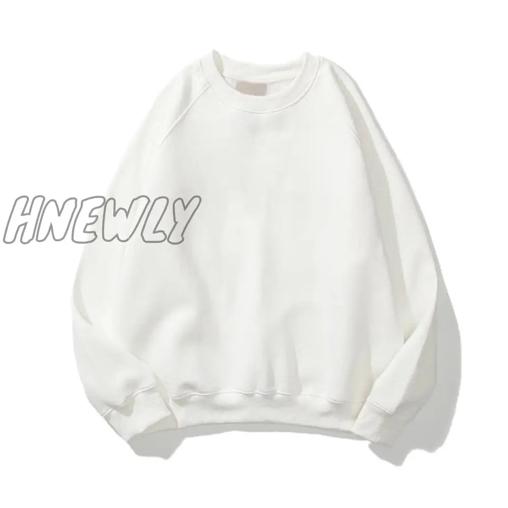 Hnewly Reflective Letter Print Hooded Sweatshirt Women Hoodies Men’s Embroidered Hoodie High