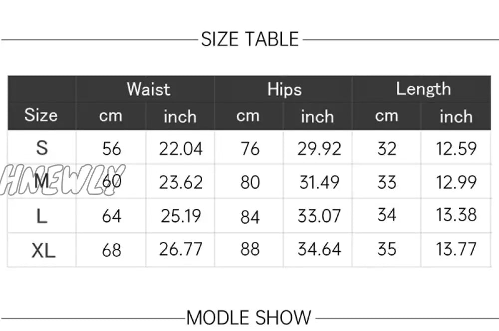 Hnewly Sexy Denim Shorts New Women’s Slim Fit Pants Summer Back Hollow Out Quality High Waist