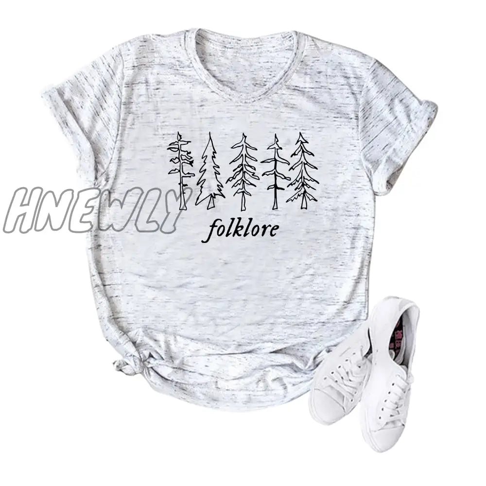 Hnewly Shirt Taylor Music Swift Albums T-Shirt Folklore Inspired Graphic Tee Cute Aesthetic Gift