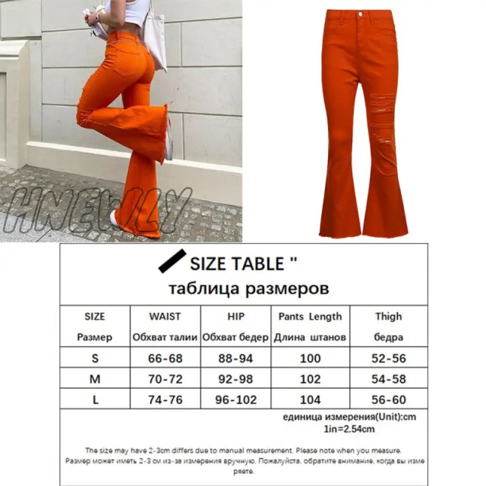 Hnewly Stylish White Trendy Jeans For Girls Fashion High Waist Vintage Trouser Frmale Straight