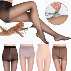 Hnewly Summer High Waist Sun Protection Stockings Ladies Sexy Breathable Elastic Tights Slim Tear