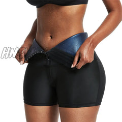 Hnewly Sweat Sauna Pants Body Shaper Weight Loss Slimming Waist Trainer Shapewear Tummy Hot Thermo