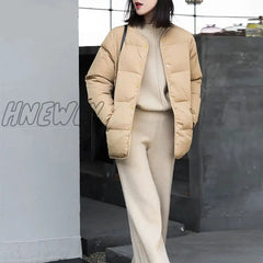 Hnewly Winter Tracksuit 2 Piece Pant Suits For Women Knitted Long Sleeve Two Set Top And Pants Suit