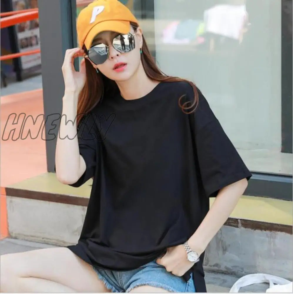 Hnewly Women Fashion Black And White Striped Blouse Shirt Casual Long Sleeve O - Neck Soft Korean