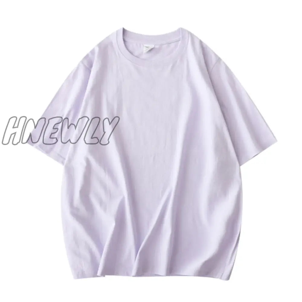 Hnewly Women New Khaki Solid T Shirts Female 100% Cotton Tees Lady Short Sleeve T - Shirt Tops For