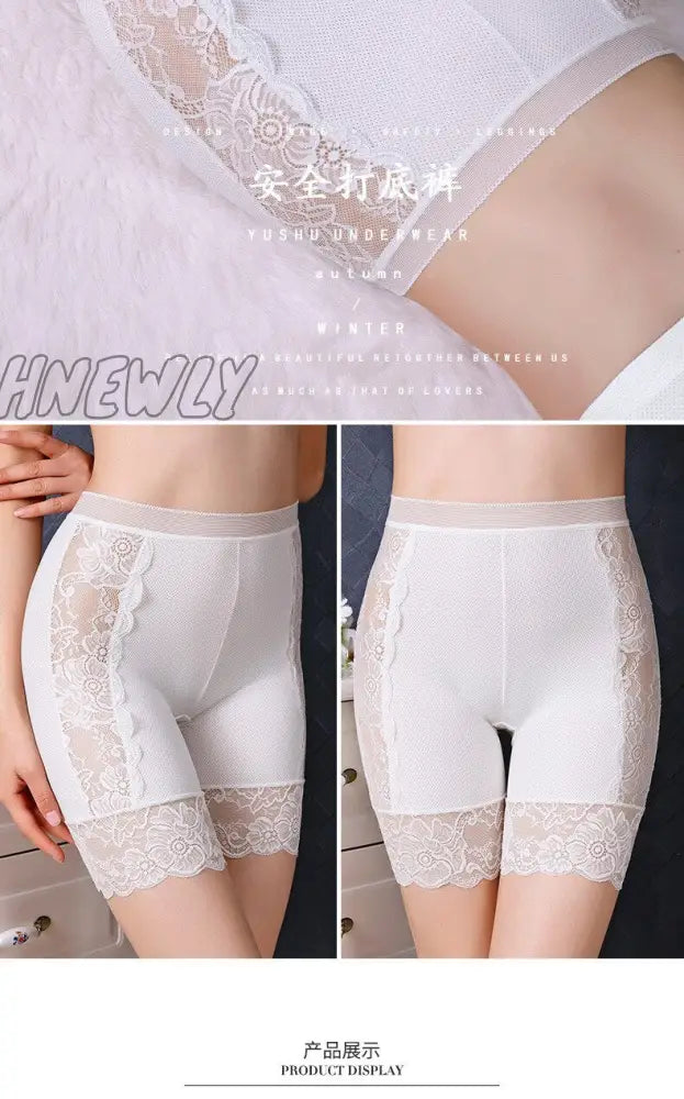 Hnewly Women Panties Seamless Safety Short Pants Women’s High Waist Stretch Shorts Briefs