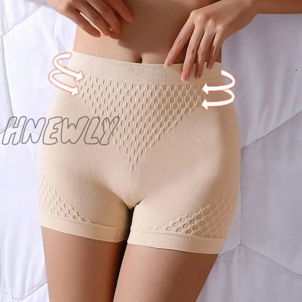 Hnewly Women Safety Shorts Pants Seamless Nylon High Waist Panties Boyshorts Girls Slimming