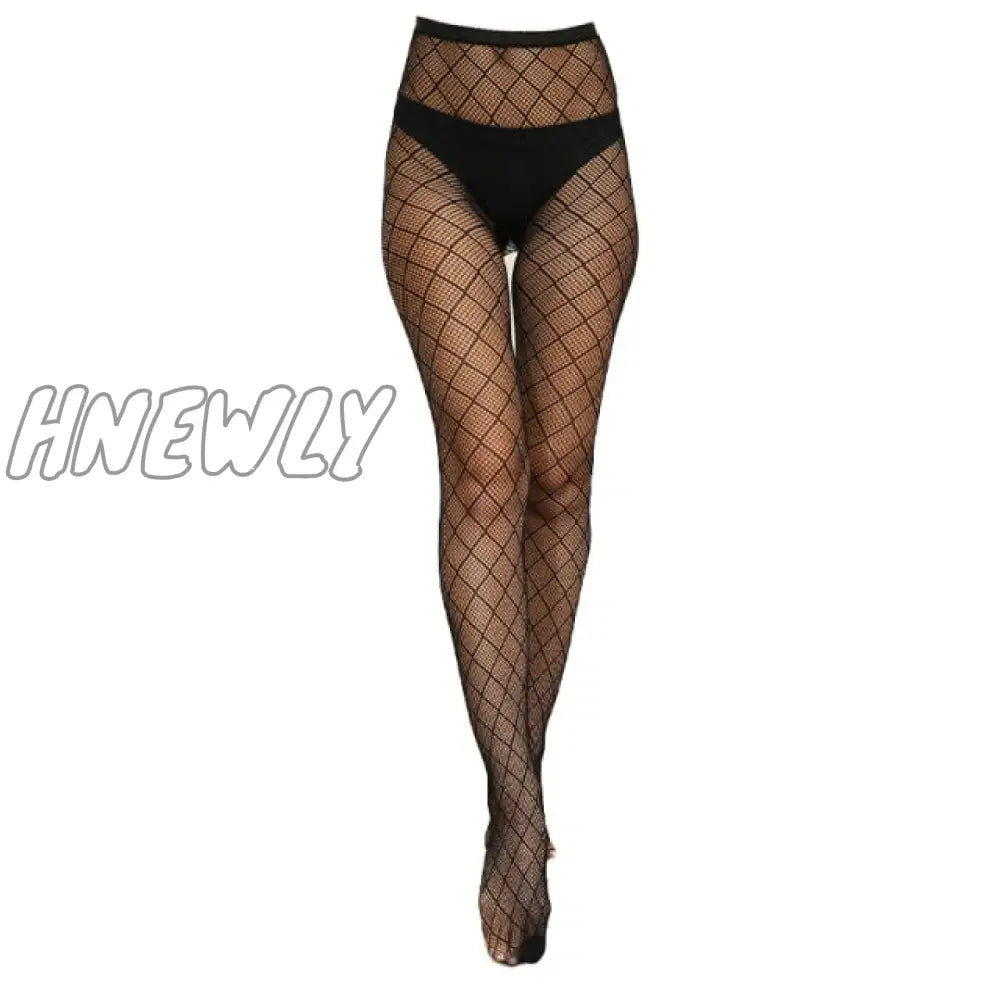 Hnewly Women Sexy Body Stocking Lace Soft Top Thigh High Stockings + Suspender Garter Belt Over