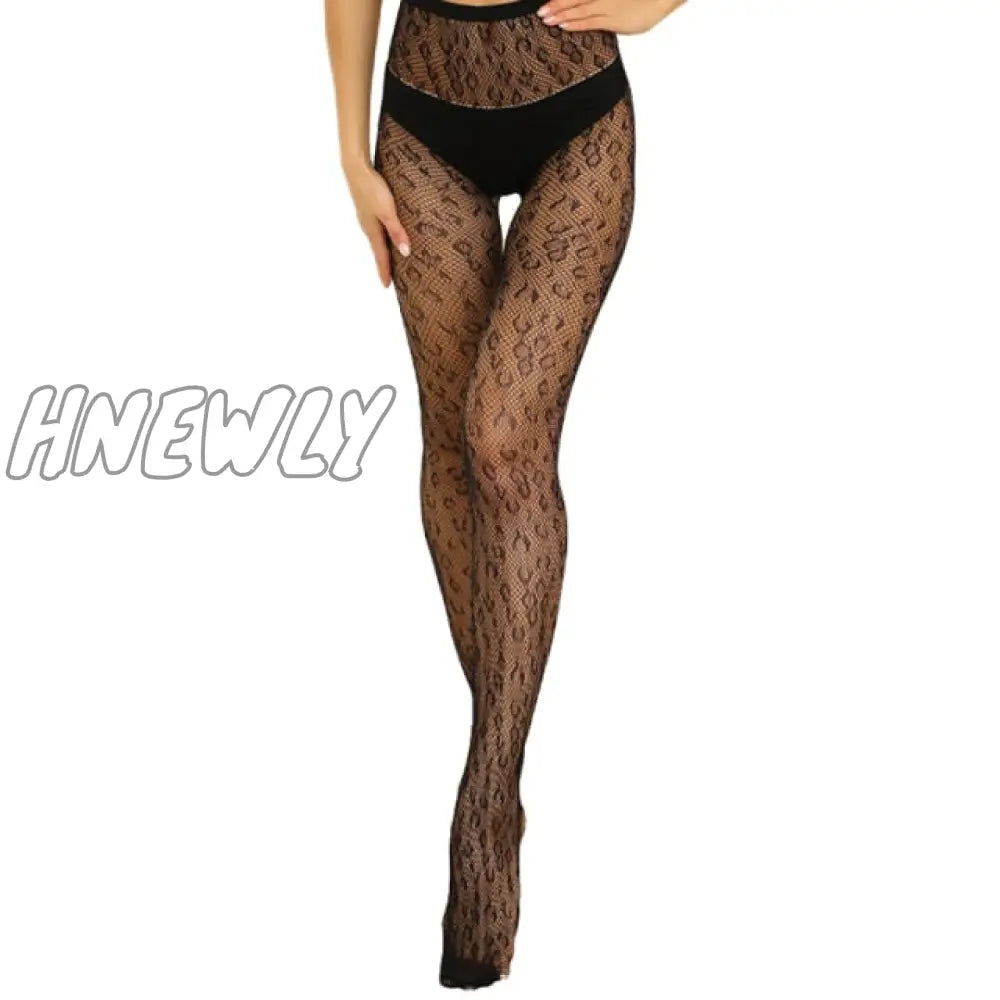 Hnewly Women Sexy Body Stocking Lace Soft Top Thigh High Stockings + Suspender Garter Belt Over