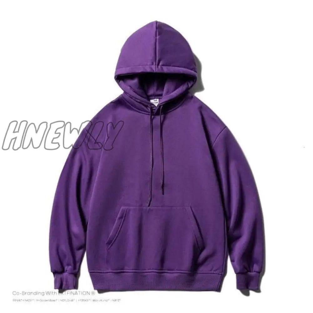 Privathinker Woman’s Sweatshirts Solid 12 Colors Korean Female Hooded Pullovers Cotton Thicken