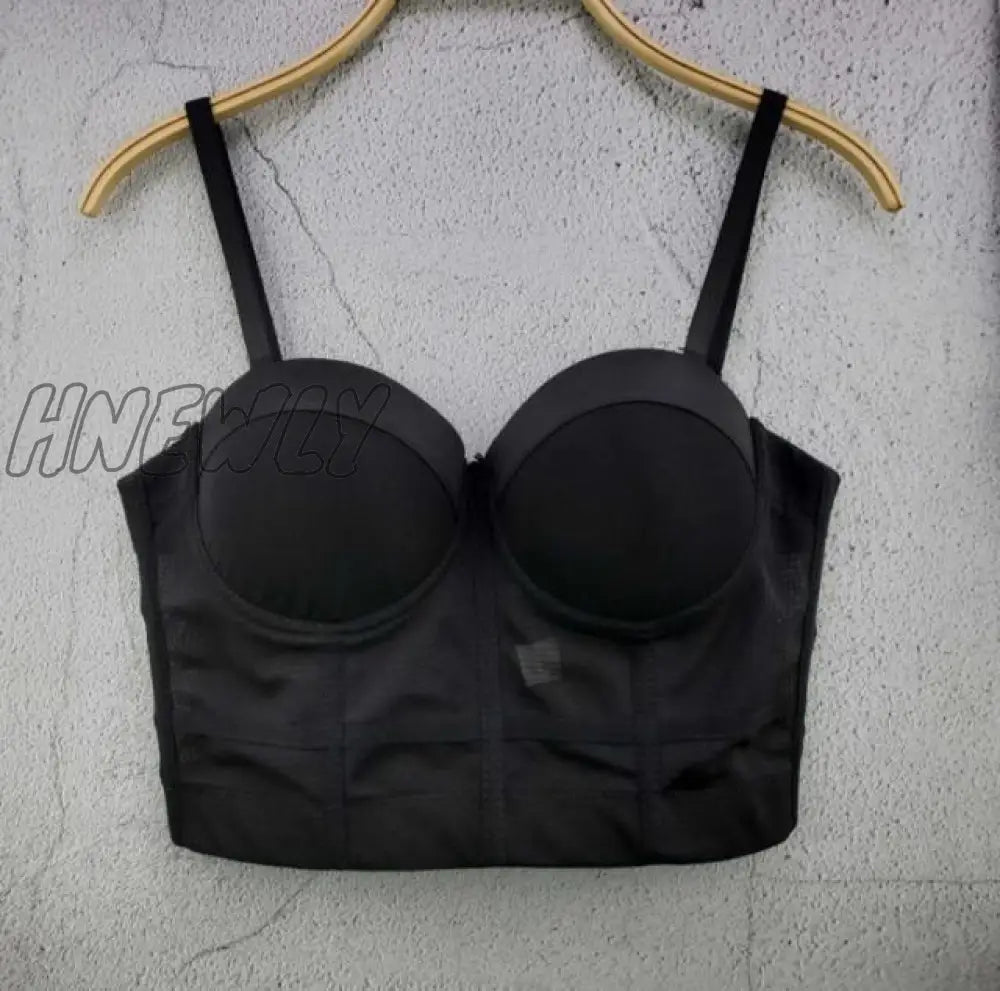 S M L Xl 2Xl 3Xl Fashion Mesh Push Up Bralet Women’s Corset Bustier Bra Night Club Party Sexy