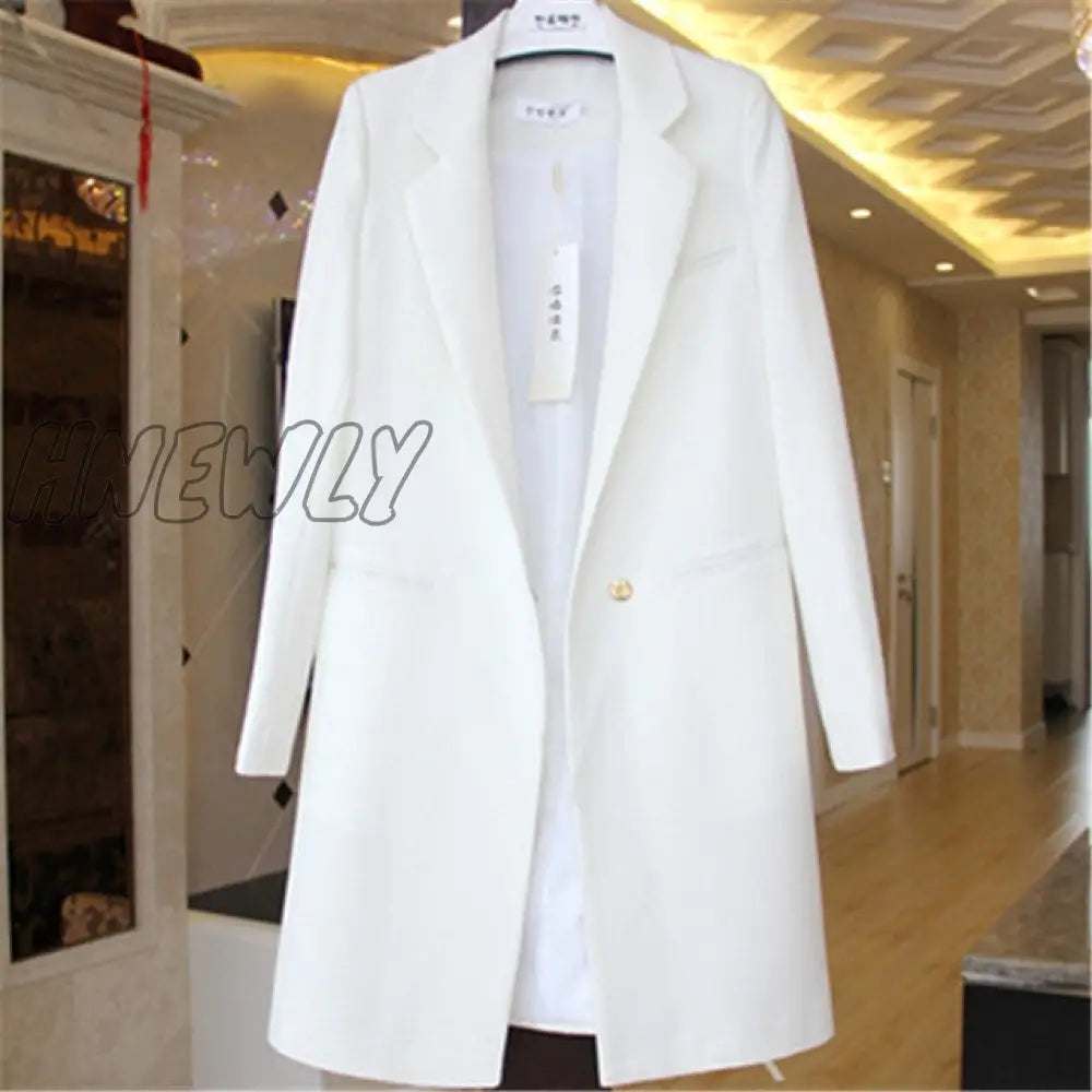 Spring Autumn Blazers Coats Women Suit Plus Size Long Sleeve Jacket Casual Tops Female Slim