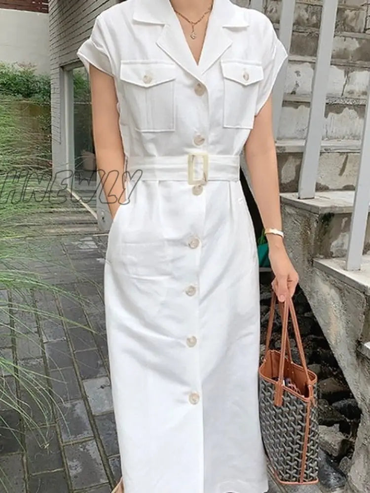 Summer Women Dress Shirt Long Evening Female Vintage Maxi Party Oversize Beach Woman Dresses Casual