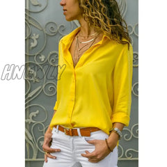 Women Blouses Basic Selling Button Solid Fashion Long Sleeve Office Shirt Leisure Blouse Casual