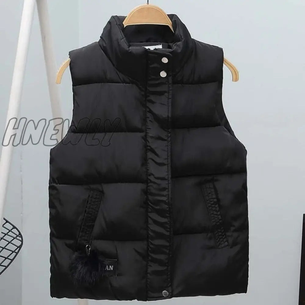 Women Vest Mandarin Collar Sleeveless Short Coat Jacket Waistcoat Female Plus Size Chalecos Para